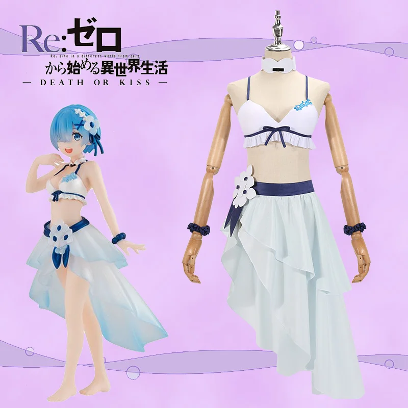 2021 Anime Cosplay Re:Life in a different world from zero Rem Cute Swimsuit Women Costume Set Customization
2021 Anime Cosplay Re:Life in a different world from zero Rem Cute Swimsuit Women Costume Set Customization