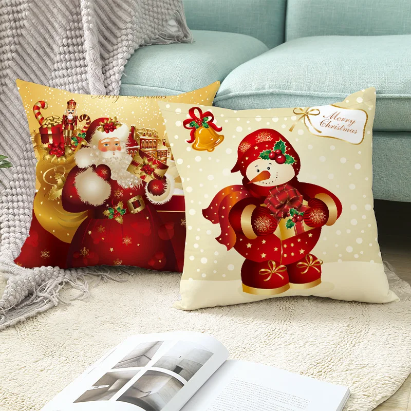 1PC Cristmas Pillow Case Xmas Navidad Gifts New Year 2024 Merry Christmas Cushion Cover Christmas Decorations For Home
1PC Cristmas Pillow Case Xmas Navidad Gifts New Year 2024 Merry Christmas Cushion Cover Christmas Decorations For Home