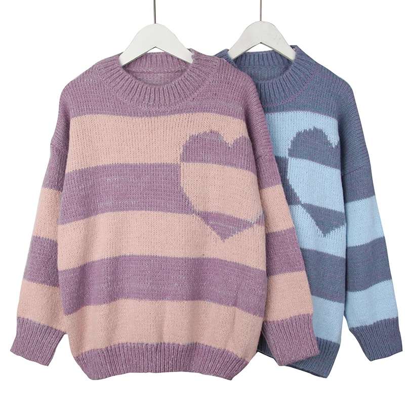 Sweaters Women Autumn Casual Sweet Chic Preppy Loose Girls Knitwear Clothing All-match Fashion Female Pullover Daily Pullover
Sweaters Women Autumn Casual Sweet Chic Preppy Loose Girls Knitwear Clothing All-match Fashion Female Pullover Daily Pullover