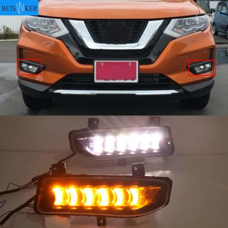 Светодиодные дневные хосветильник для Nissan X-trail T32 Xtrail 2017 2018 2019, водонепроницаемые ABS 12 В, автомобильные ДХО, противотуманные фары, украшение, 2 шт.
Светодиодные дневные хосветильник для Nissan X-trail T32 Xtrail 2017 2018 2019, водонепроницаемые ABS 12 В, автомобильные ДХО, противотуманные фары, украшение, 2 шт.