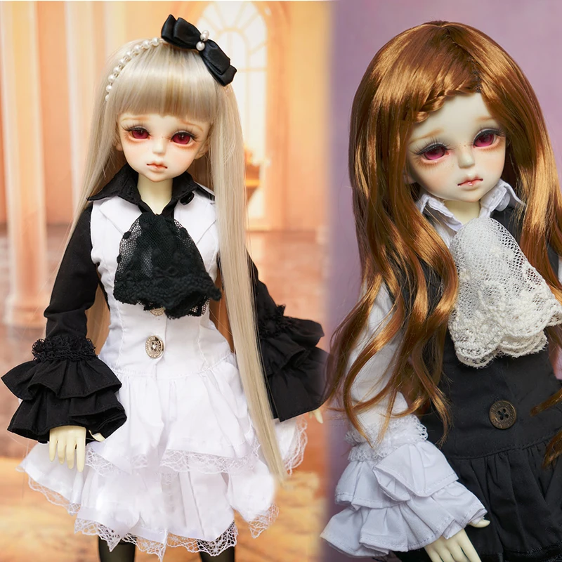 D03-P544 детская игрушка BJD DD SD MSD 1/4 1/3 кукольный реквизит для фотосессии, комплект черно-белого платья в британском благородном стиле
D03-P544 детская игрушка BJD DD SD MSD 1/4 1/3 кукольный реквизит для фотосессии, комплект черно-белого платья в британском благородном стиле