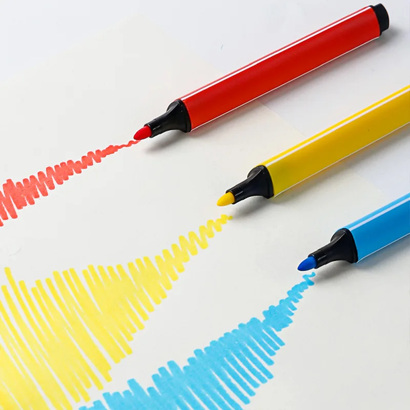 36PCS New Triangle Watercolor Pen for Children and Students Marker and Graffiti Pen Stationery
36PCS New Triangle Watercolor Pen for Children and Students Marker and Graffiti Pen Stationery