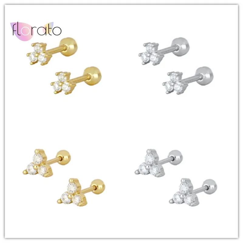 925 Sterling Silver Crystal Stud Earrings for Women Piercing Cartilage Earrings Minimalist Small Cute Earings Jewelry Gifts
925 Sterling Silver Crystal Stud Earrings for Women Piercing Cartilage Earrings Minimalist Small Cute Earings Jewelry Gifts