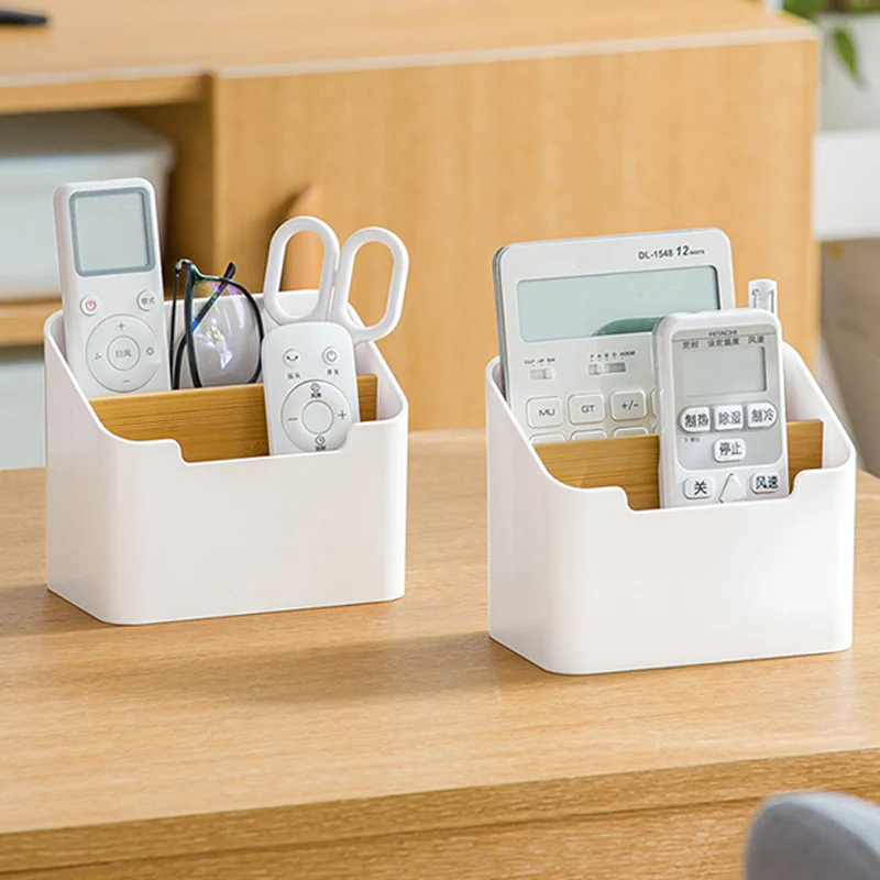 Remote Control Holder Desktop Storage Box TV Remote Control Phone Storage Holder Cosmetic Stationery Home Organizer
Remote Control Holder Desktop Storage Box TV Remote Control Phone Storage Holder Cosmetic Stationery Home Organizer