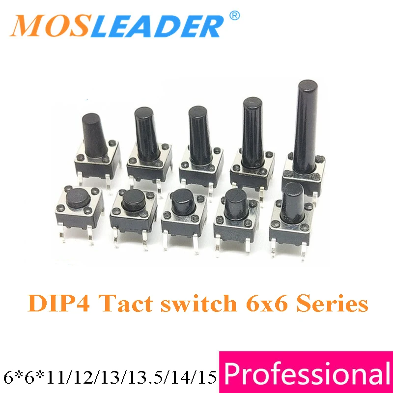 Mosleader 1000 шт. 4P 6*6*11 мм 6x6 6*6 серии 12 мм 13 мм 13,5 мм 14 мм 15 мм Dip тактовый переключатель тактовый микро-переключатель
Mosleader 1000 шт. 4P 6*6*11 мм 6x6 6*6 серии 12 мм 13 мм 13,5 мм 14 мм 15 мм Dip тактовый переключатель тактовый микро-переключатель