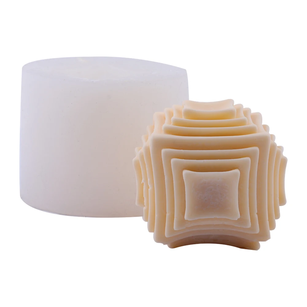 3D Art Candle Silicone Mold Geometric Stripe Shape DIY Scented Candle Making Mold Soap Handmade Craft Resin Mold Home Decoration
3D Art Candle Silicone Mold Geometric Stripe Shape DIY Scented Candle Making Mold Soap Handmade Craft Resin Mold Home Decoration