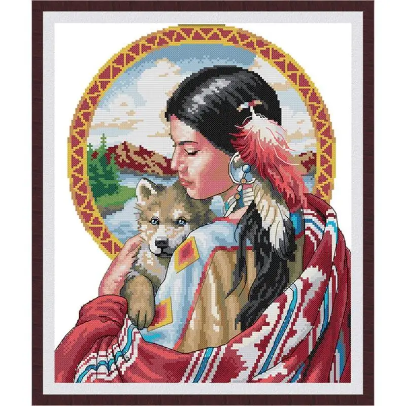 JBeautiful Indian Girl Canvas Print Cross Stitch Kit, DMC Count Chinese Cross Stitch Kit, 14ct 11ct Embroidery Kit, Needlework
JBeautiful Indian Girl Canvas Print Cross Stitch Kit, DMC Count Chinese Cross Stitch Kit, 14ct 11ct Embroidery Kit, Needlework