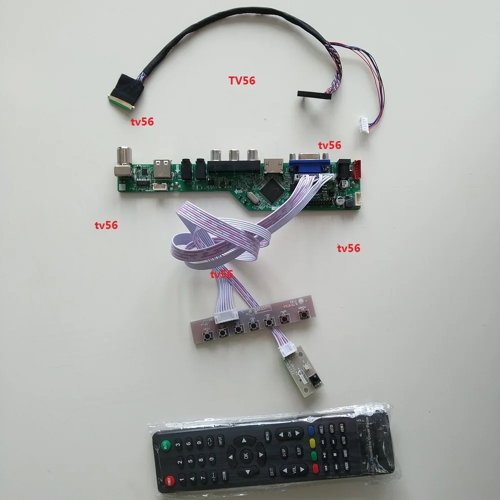 Комплект платы контроллера HDMI-совместимый DVI LVDS VGA ЖК-дисплей со светодиодной подсветкой для LTN173KT01 LTN173KT02 LTN173KT03 17,3-дюймовый монитор с экраном 1600X900
Комплект платы контроллера HDMI-совместимый DVI LVDS VGA ЖК-дисплей со светодиодной подсветкой для LTN173KT01 LTN173KT02 LTN173KT03 17,3-дюймовый монитор с экраном 1600X900