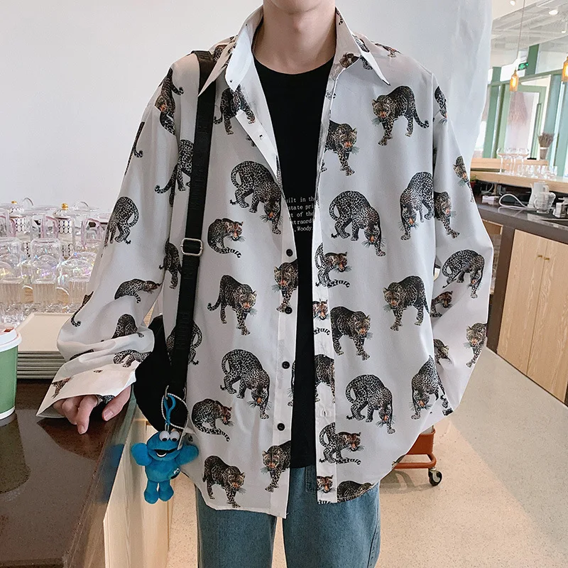 Men Spring Printed 2020 Shirt Mens Street-Style Harajuku Causal Shirts Male Long Sleeve Plus Size Fashion Clothing
Men Spring Printed 2020 Shirt Mens Street-Style Harajuku Causal Shirts Male Long Sleeve Plus Size Fashion Clothing