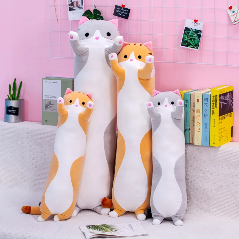 50-130CM Hot Sale Plushie Long Cat Pillow Lovely Animal Toys Sofa Back Cushion Stuffed Soft Hug Sleeping Dolls for Children Girl
50-130CM Hot Sale Plushie Long Cat Pillow Lovely Animal Toys Sofa Back Cushion Stuffed Soft Hug Sleeping Dolls for Children Girl