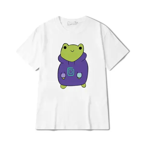 Funny Frog with Karl Jacobs Symbol t-Shirt Karl Jacobs Dream SMP Shirt Youtuber Gamer Inspired Tees Karl Jacobs Lover Shirts