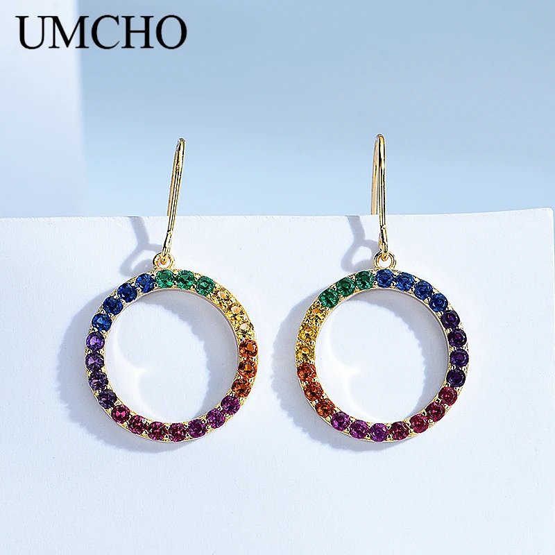 Серьги UMCHO женские из серебра 925 пробы, однотонные модные красочные украшения для ушей, хороший подарок на день рождения
Серьги UMCHO женские из серебра 925 пробы, однотонные модные красочные украшения для ушей, хороший подарок на день рождения
