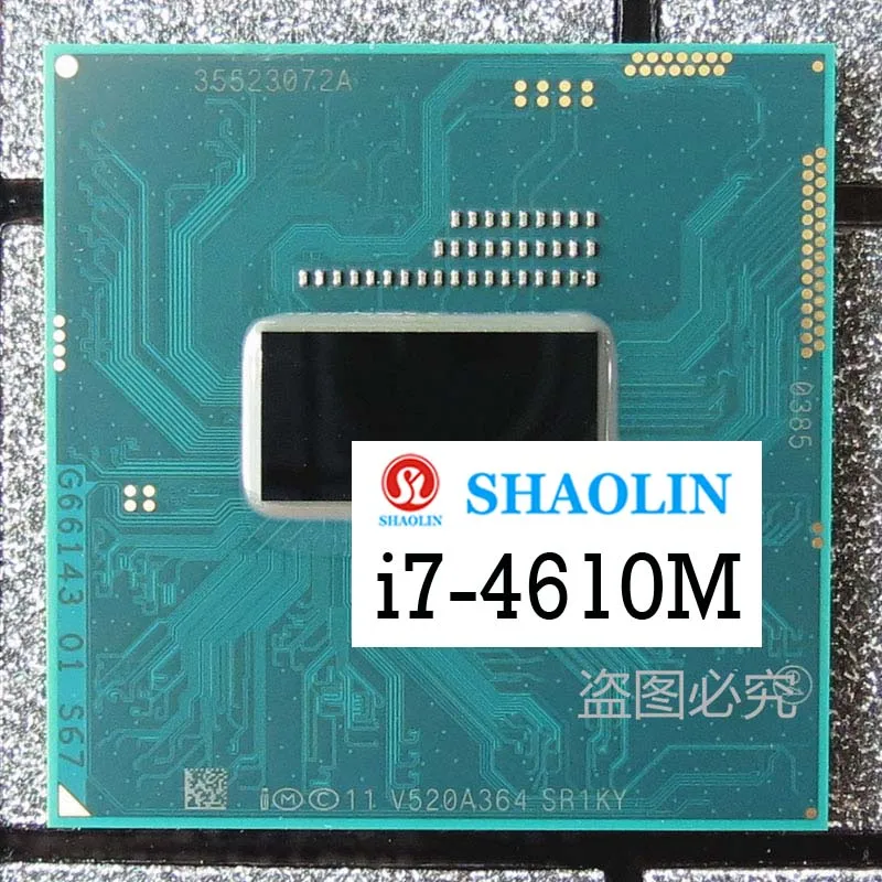 Оригинальный двухъядерный четырехпоточный процессор SHAOLIN i7 40% M SR1KY 4610 ГГц, 4 Мб, 37 Вт, Разъем G3 / rPGA 946B, скидка 3,0
Оригинальный двухъядерный четырехпоточный процессор SHAOLIN i7 40% M SR1KY 4610 ГГц, 4 Мб, 37 Вт, Разъем G3 / rPGA 946B, скидка 3,0