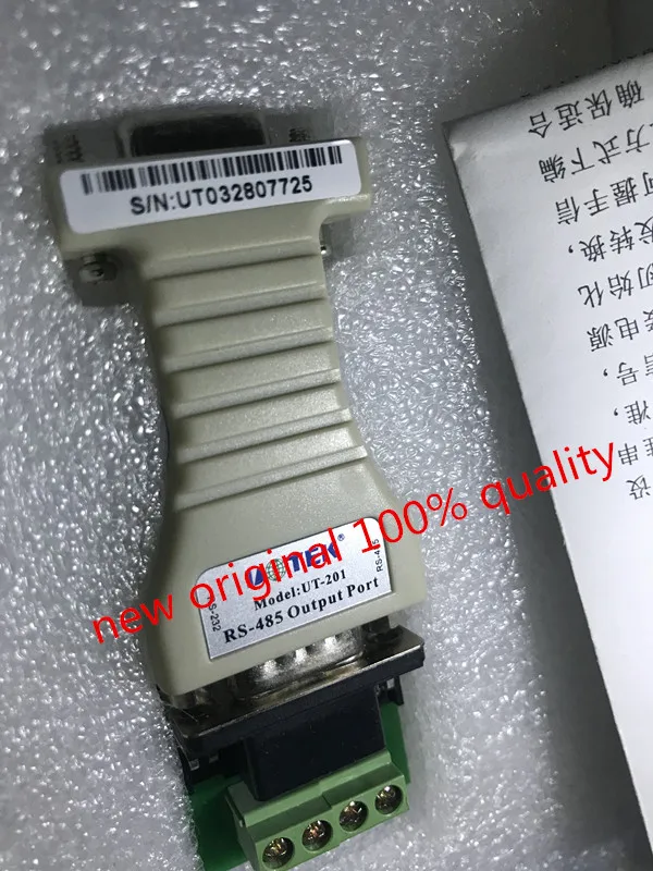 UT-201B Commercial RS-232 to RS-485 interface converter new original good quality UT-201
UT-201B Commercial RS-232 to RS-485 interface converter new original good quality UT-201