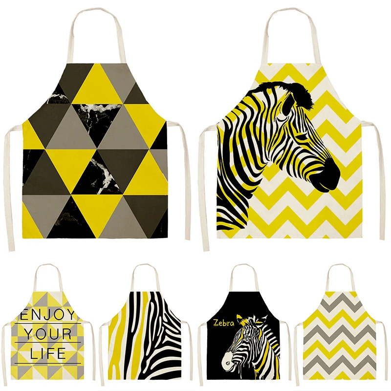 Geometric Yellow Zebra Deer Pattern Kitchen Sleeveless Aprons Cotton Linen Bibs 53*65 Household Women Cleaning Cooking 46493
Geometric Yellow Zebra Deer Pattern Kitchen Sleeveless Aprons Cotton Linen Bibs 53*65 Household Women Cleaning Cooking 46493