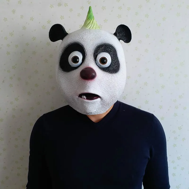 Panda Headgear Mask Latex Funny Adult Animal Headgear Children Anime Cute Animal Mask Full Face
Panda Headgear Mask Latex Funny Adult Animal Headgear Children Anime Cute Animal Mask Full Face