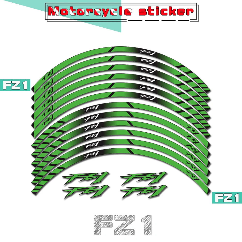 Motorcycle Rim Multi-color Protection Logos And Decals Reflective Decorative Stickers Waterproof Tape for YAMAHA FZ1 FZ01 FZ 1
Motorcycle Rim Multi-color Protection Logos And Decals Reflective Decorative Stickers Waterproof Tape for YAMAHA FZ1 FZ01 FZ 1