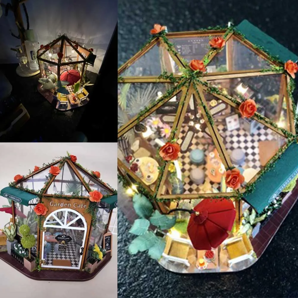 Garden Music Boxes Table Desk Decoration Handmade Transparent Wood House Rotatable Musical Box Kid Birthday Christmas DIY Gift
Garden Music Boxes Table Desk Decoration Handmade Transparent Wood House Rotatable Musical Box Kid Birthday Christmas DIY Gift