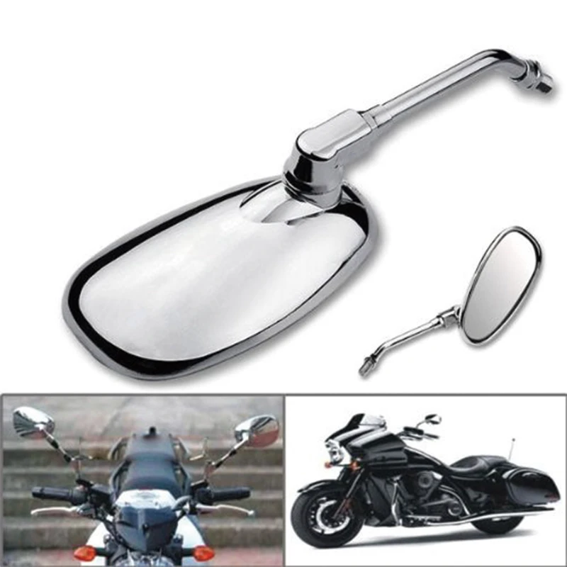 Universal Silver Chrome Rearview Mirrors Motorcycle Motocross Scooter Racing Side Mirror Accessories For Harley Motorcycle
Universal Silver Chrome Rearview Mirrors Motorcycle Motocross Scooter Racing Side Mirror Accessories For Harley Motorcycle