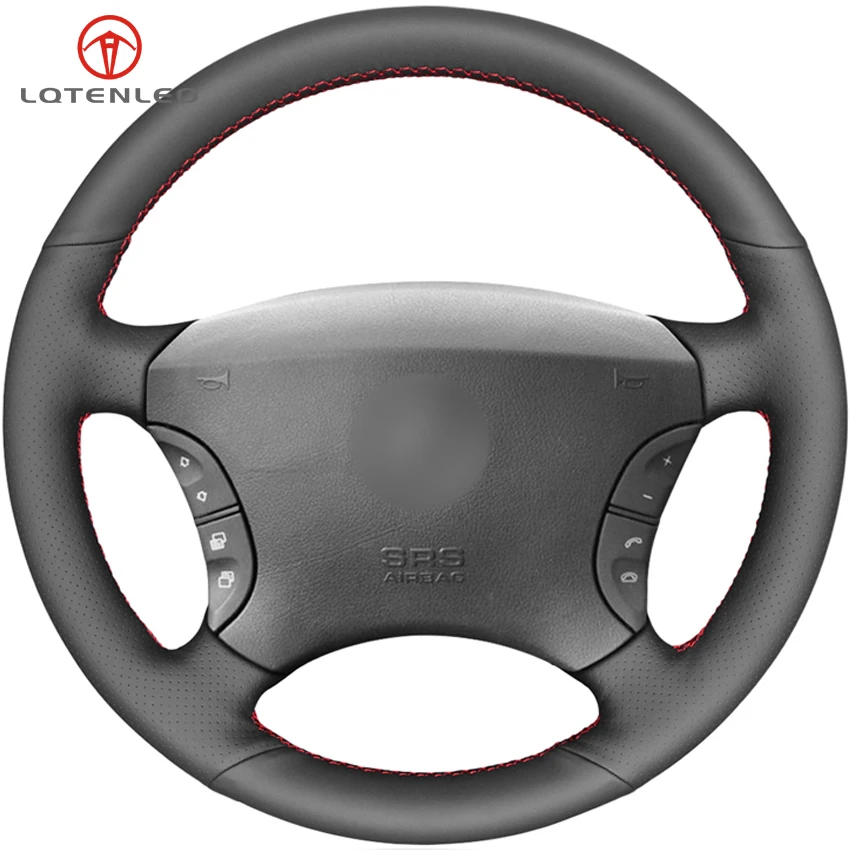 LQTENLEO Black Artificial Leather Car Steering Wheel Cover For Mercedes-Benz S-Class W220 S500 S600 S430 S350 W215 2000-2005
LQTENLEO Black Artificial Leather Car Steering Wheel Cover For Mercedes-Benz S-Class W220 S500 S600 S430 S350 W215 2000-2005