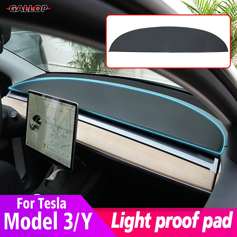 Car Dashboard Pad Cover, Dustproof Non-slip Dash Protect Sunshade Mat Interior Decorative Accessories For Tesla Model 3 Model Y
Car Dashboard Pad Cover, Dustproof Non-slip Dash Protect Sunshade Mat Interior Decorative Accessories For Tesla Model 3 Model Y
