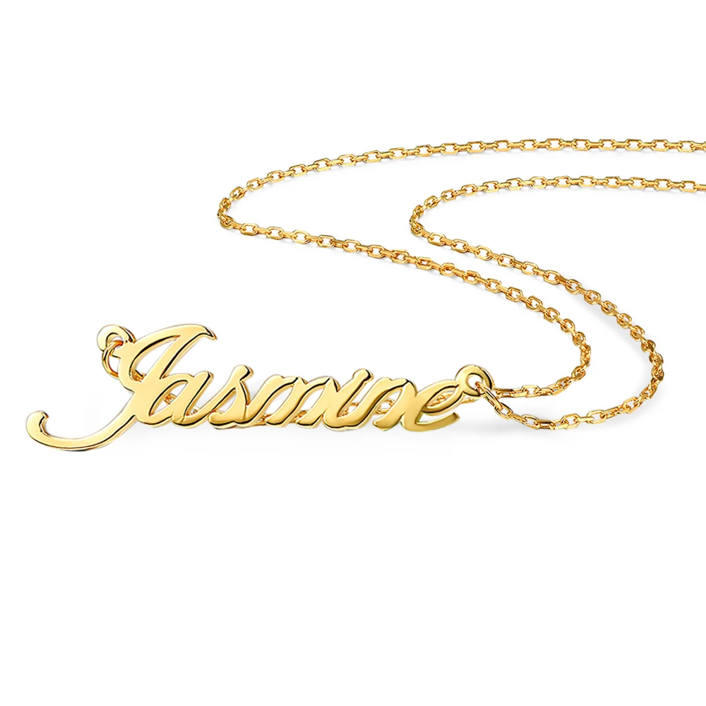 Rose Gold Silver Color Stainless Steel Name Necklace Customized Gold Sweater Pendant Necklaces English Personalized Jewelry
Rose Gold Silver Color Stainless Steel Name Necklace Customized Gold Sweater Pendant Necklaces English Personalized Jewelry