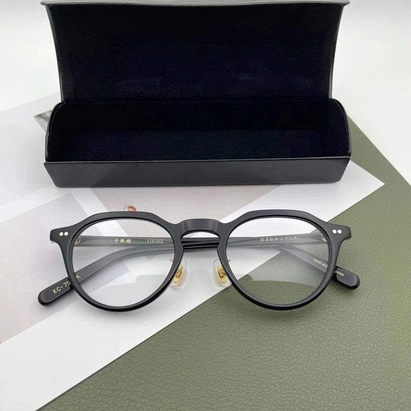 Hand-made Glasses Frame Prescription Glasses Women Myopia Eyeglasses Frames for men Vintage Japanese Designer Brand Glasses
Hand-made Glasses Frame Prescription Glasses Women Myopia Eyeglasses Frames for men Vintage Japanese Designer Brand Glasses