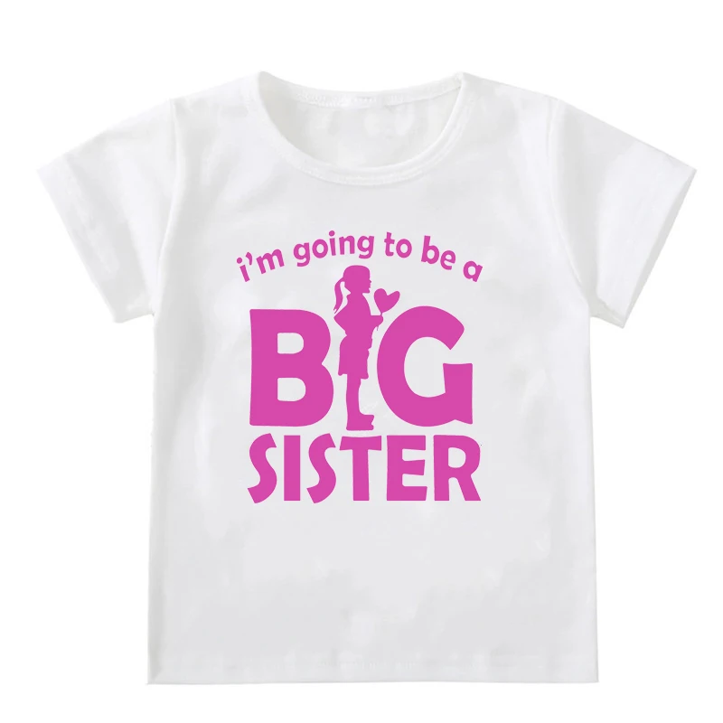 Kids Tshirt Summer Fashion Children Tshirt Short Sleeve White T Shirt Tops Promoted To Big Sister 2021 Letter Print Kids Clothes
Kids Tshirt Summer Fashion Children Tshirt Short Sleeve White T Shirt Tops Promoted To Big Sister 2021 Letter Print Kids Clothes