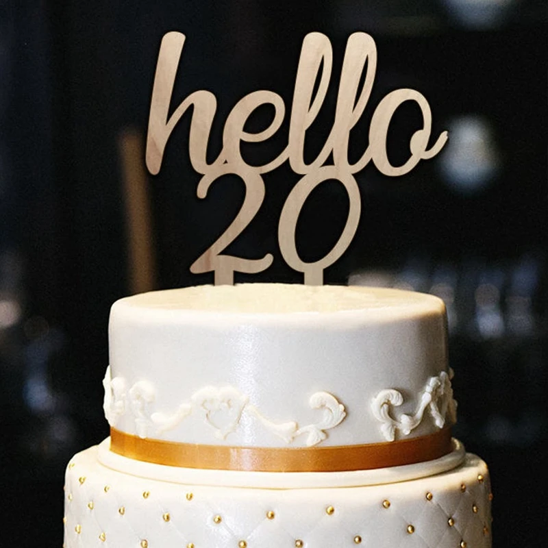20pcs laser cut Hello 20 happy birthday milestone decorations happy birthday cake topper
20pcs laser cut Hello 20 happy birthday milestone decorations happy birthday cake topper