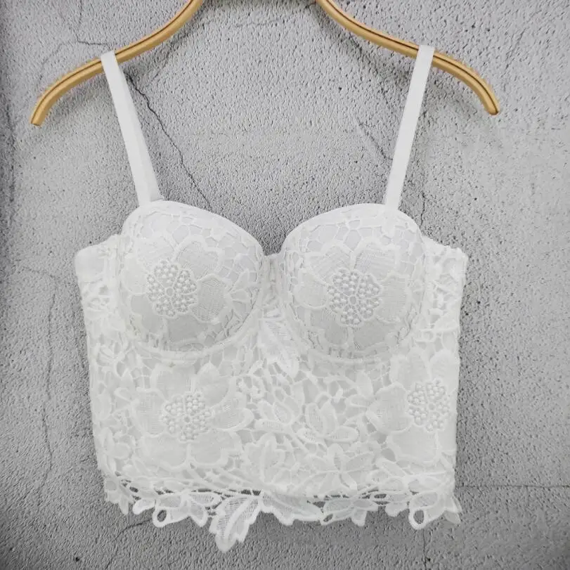 2020 Fashion Sweet Flower Lace Bra Push Up Women's Sling Corset Corset Wedding Party Corset Cropped Top p1629
2020 Fashion Sweet Flower Lace Bra Push Up Women's Sling Corset Corset Wedding Party Corset Cropped Top p1629