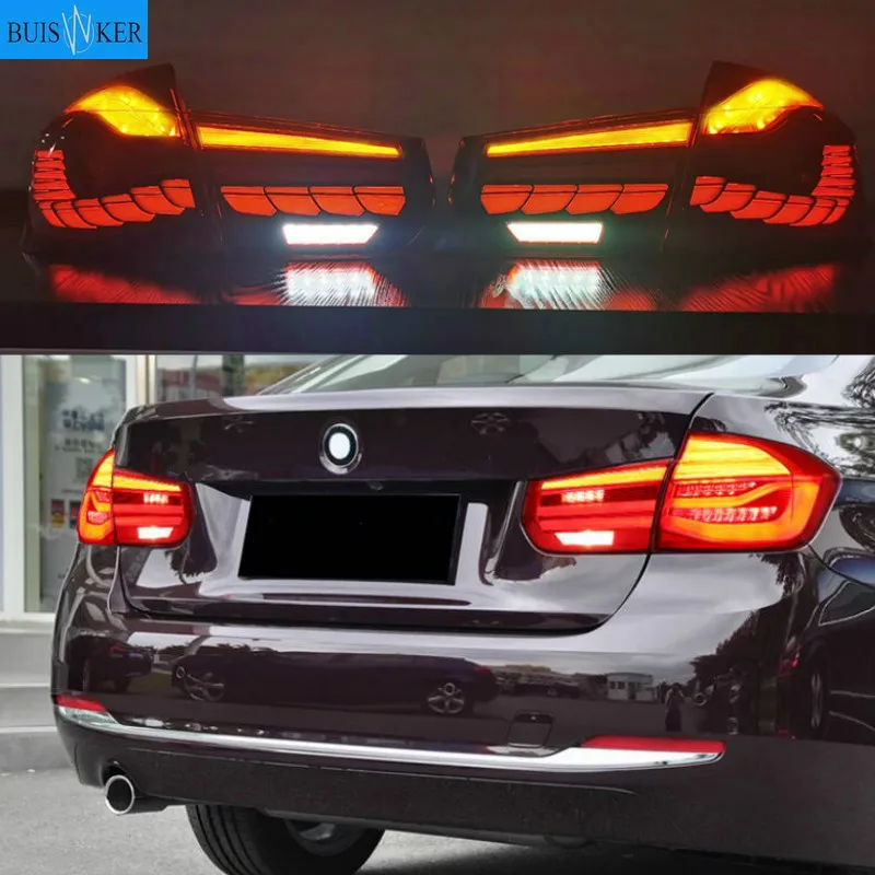 Car LED Tail Light Taillight For BMW F30 F80 320i 328i 2013 - 2017 Rear Fog Lamp + Brake Lamp + Reverse + Dynamic Turn Signal
Car LED Tail Light Taillight For BMW F30 F80 320i 328i 2013 - 2017 Rear Fog Lamp + Brake Lamp + Reverse + Dynamic Turn Signal