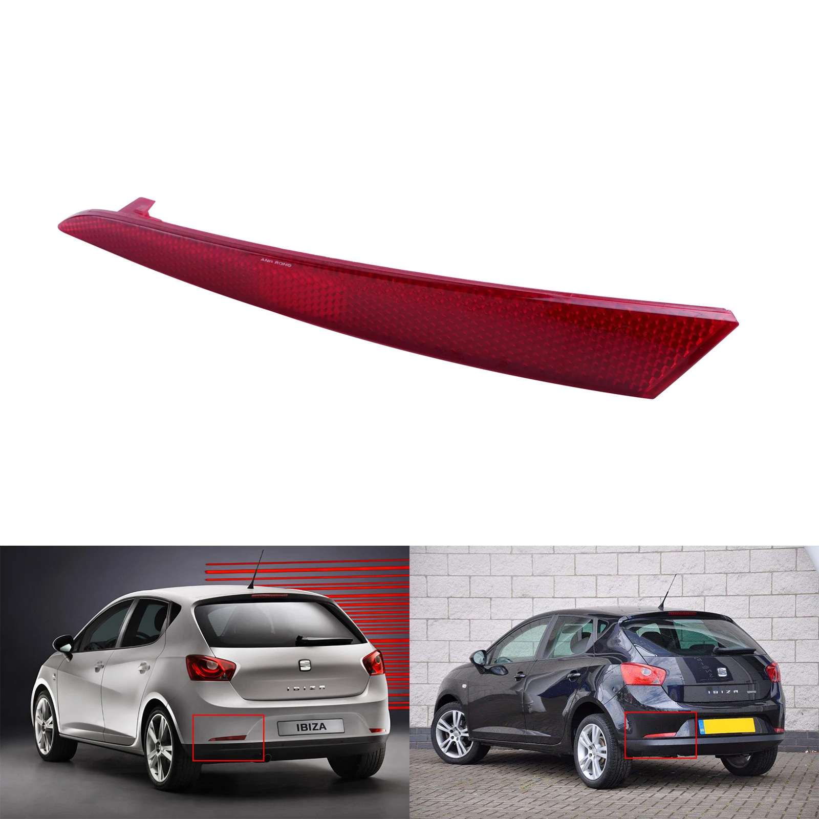 1x для SEAT IBIZA 6J 2008-2012 Новый отражатель заднего бампера красная линза левая сторона N/S
1x для SEAT IBIZA 6J 2008-2012 Новый отражатель заднего бампера красная линза левая сторона N/S