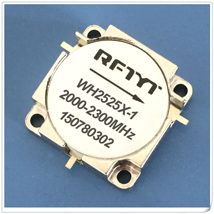 WH2525X-1-300 2400-2500MHz 300W High Power Microstrip Radio Frequency Circulator
WH2525X-1-300 2400-2500MHz 300W High Power Microstrip Radio Frequency Circulator
