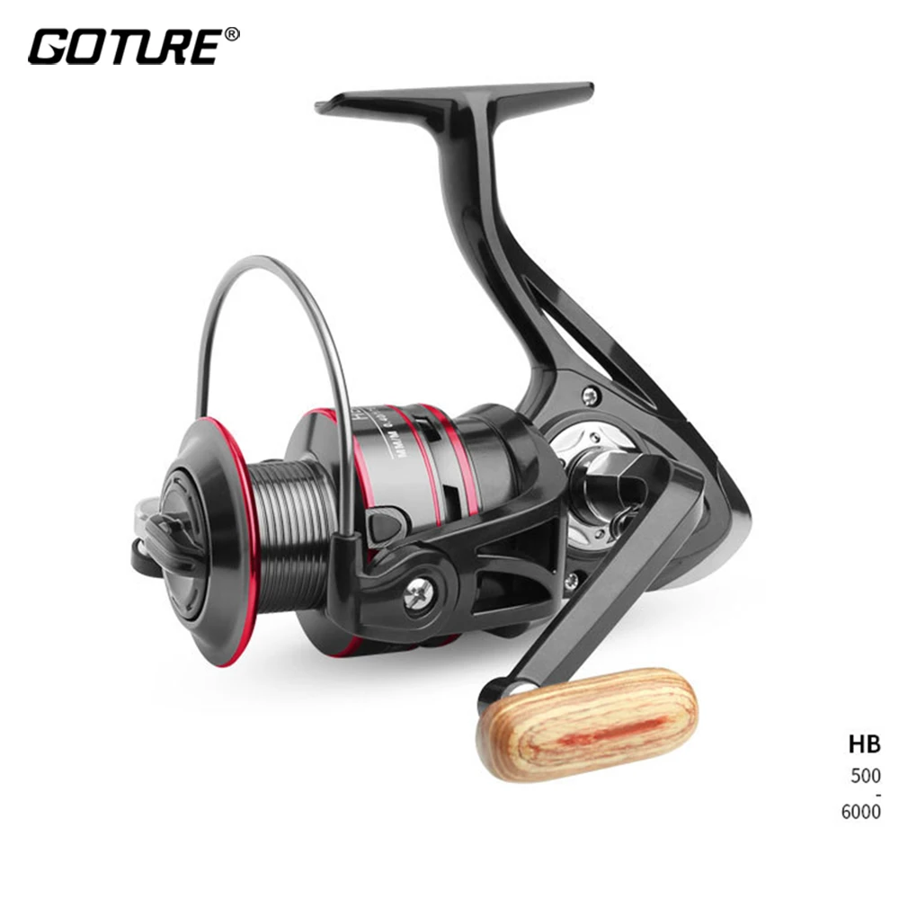 Goture Spinning Fishing Reel 5.2:1 CNC alloy line spool 12BB Max Drag 8kg For Saltwater Fishing Wheel Accessories 500-7000Series
Goture Spinning Fishing Reel 5.2:1 CNC alloy line spool 12BB Max Drag 8kg For Saltwater Fishing Wheel Accessories 500-7000Series
