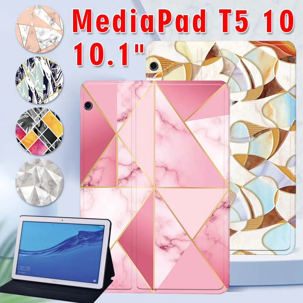 New Tablet Case for Huawei MediaPad T5 10 10.1 Inch AGS2-W09/W19/L03/L09 - Shape Series Anti-fall Cover Case
New Tablet Case for Huawei MediaPad T5 10 10.1 Inch AGS2-W09/W19/L03/L09 - Shape Series Anti-fall Cover Case
