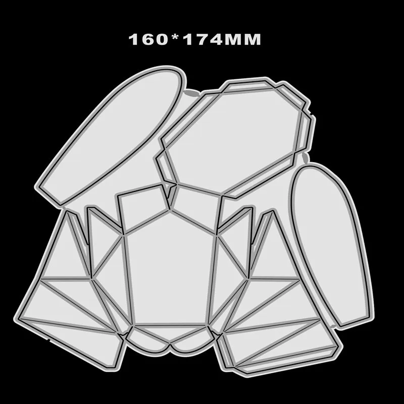 DIY 3D New 2021 Metal Cutting Dies Scrapbooking Craft Rabbit Head Cartoon Gift Box Embossing Molds Card Craft No Stamp Christmas
DIY 3D New 2021 Metal Cutting Dies Scrapbooking Craft Rabbit Head Cartoon Gift Box Embossing Molds Card Craft No Stamp Christmas
