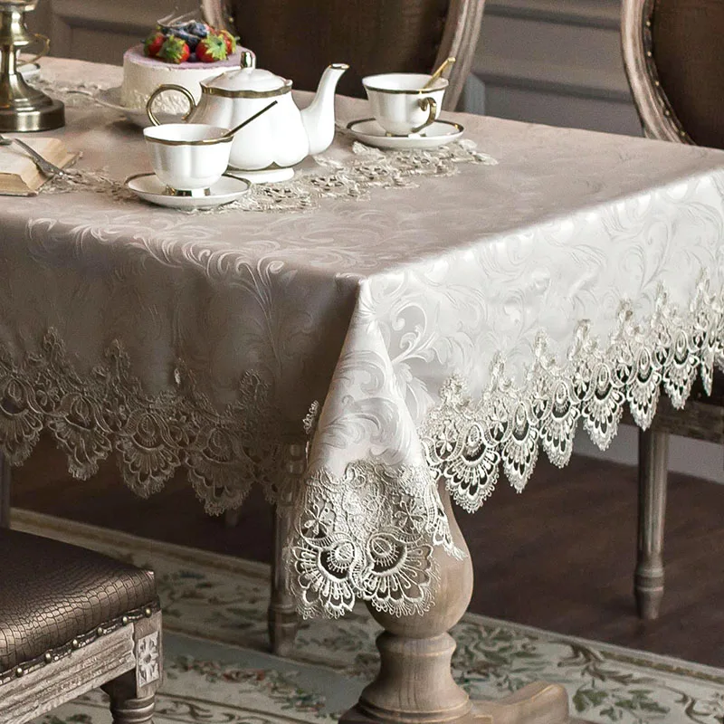 European Lace Rectangular Dining Table Cover, Square, Round, Party, Coffee, TV Tablecloth, Home Decor, Chair Cover Set, Jacquard
European Lace Rectangular Dining Table Cover, Square, Round, Party, Coffee, TV Tablecloth, Home Decor, Chair Cover Set, Jacquard