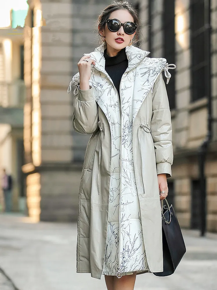 Jacket Leather Real Winter Coat Women Clothes 2020 Long Down Jacket Women Genuine Sheepskin Coat Chaqueta Mujer MY4730
Jacket Leather Real Winter Coat Women Clothes 2020 Long Down Jacket Women Genuine Sheepskin Coat Chaqueta Mujer MY4730