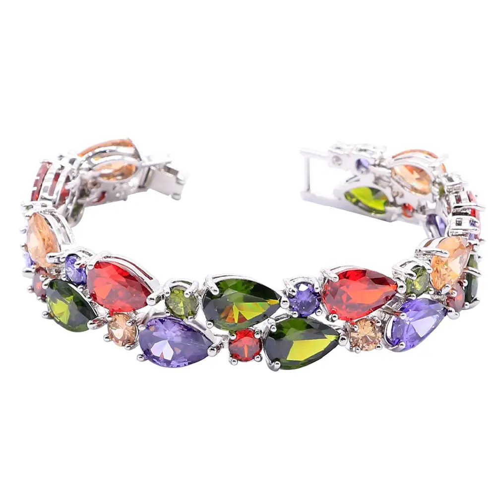 Luxurious Zirconia Bracelet for Women Party Wedding Birthday Jewelry
Luxurious Zirconia Bracelet for Women Party Wedding Birthday Jewelry