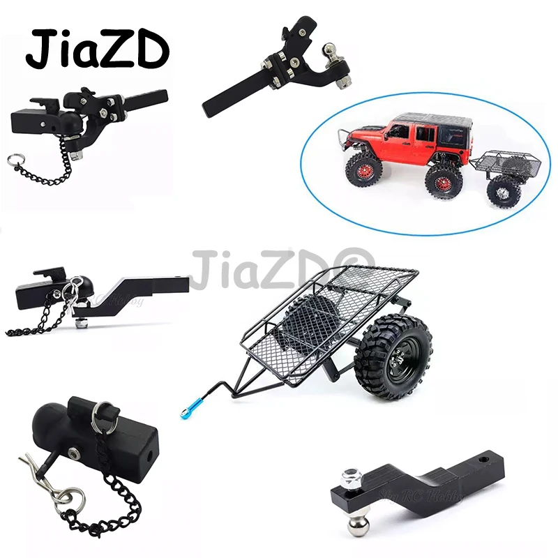 RC Metal Trailer Hook Connector Coupler Hitch Mount Trailer For 1/10 RC Crawler Car Traxxas TRX4 Bronco RC4WD D90 SCX10 90046
RC Metal Trailer Hook Connector Coupler Hitch Mount Trailer For 1/10 RC Crawler Car Traxxas TRX4 Bronco RC4WD D90 SCX10 90046
