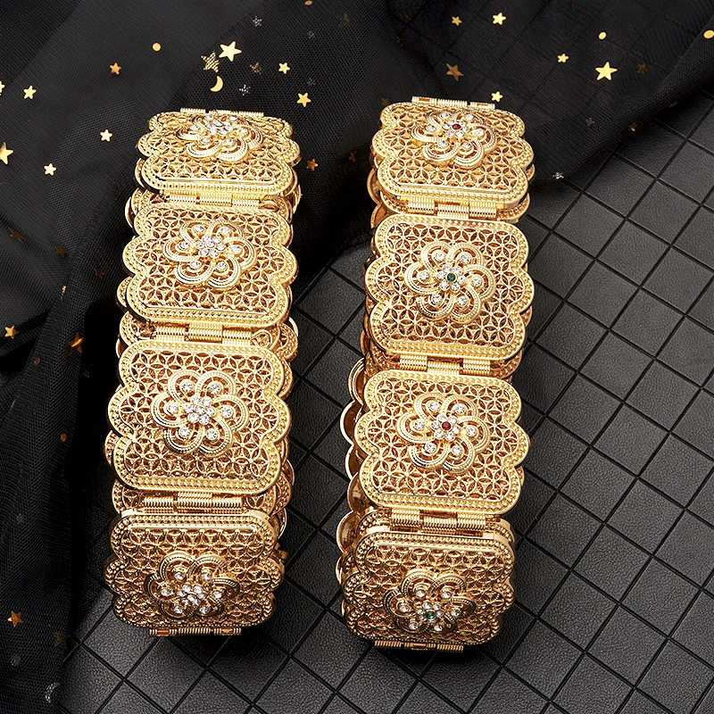 Flower Shape Moroccan Chic Caftan Wedding Metal Belt Luxury Women's Waist Chain Adjustable Length Wholesale
Flower Shape Moroccan Chic Caftan Wedding Metal Belt Luxury Women's Waist Chain Adjustable Length Wholesale