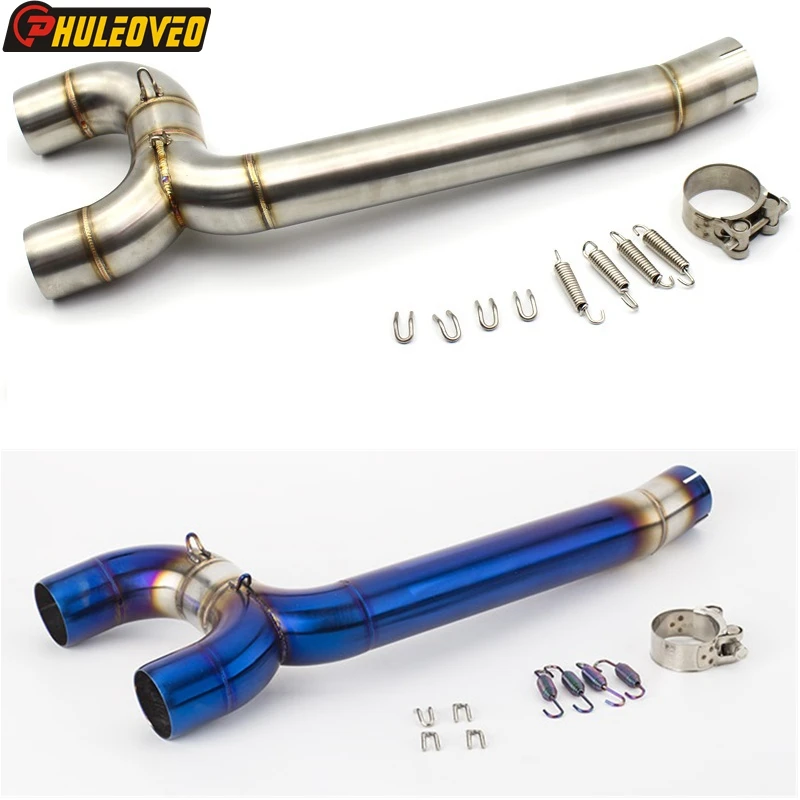 ID:45mm Motorcycle Exhaust Can Link Pipe for Yamaha FZ6 FZ6N FZ6S FAZER FZ6 S2 2004-2011 Escape Moto Muffler Middle Connect Pipe
ID:45mm Motorcycle Exhaust Can Link Pipe for Yamaha FZ6 FZ6N FZ6S FAZER FZ6 S2 2004-2011 Escape Moto Muffler Middle Connect Pipe
