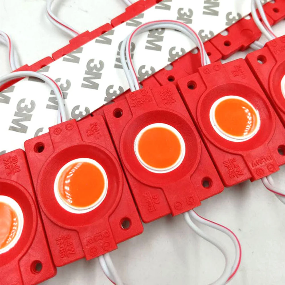 100PCS 2.4W COB LED Module 12V 24V Light Advertisement Design Sign Backlight Shop Banner Waterproof IP67 White Red Green Blue
100PCS 2.4W COB LED Module 12V 24V Light Advertisement Design Sign Backlight Shop Banner Waterproof IP67 White Red Green Blue