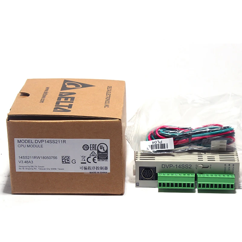 PLC Оригинальный Новый DVP14SS211R DVP14SS211T новый оригинальный программируемый контроллер
PLC Оригинальный Новый DVP14SS211R DVP14SS211T новый оригинальный программируемый контроллер