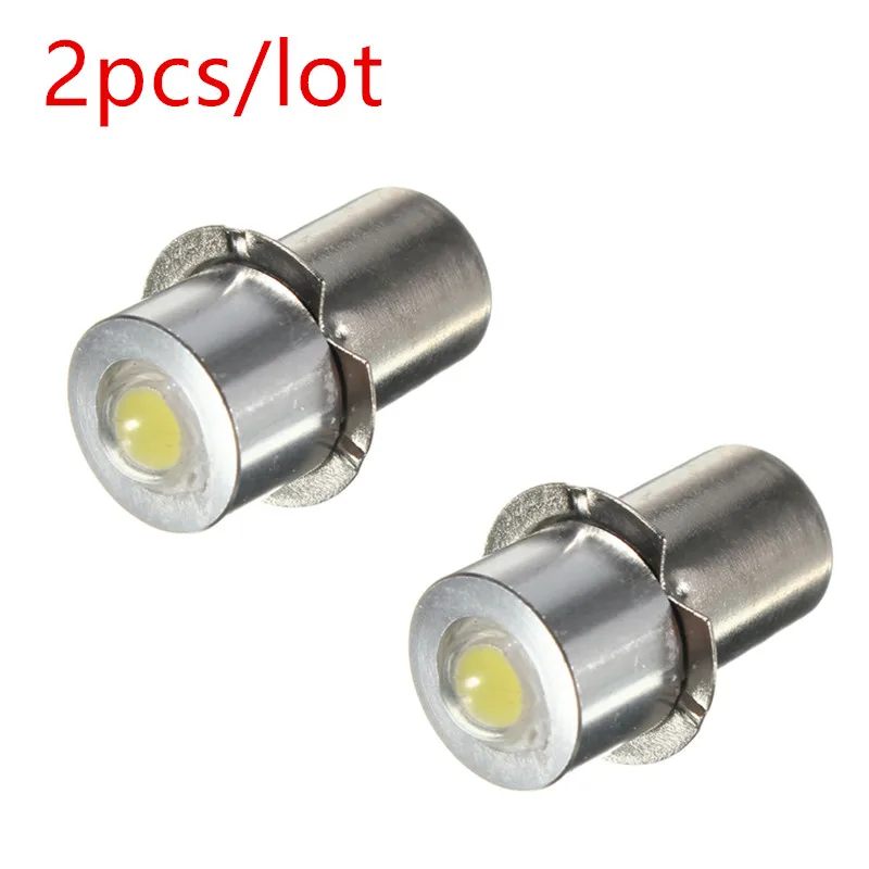2pcs/lot Super Bright LED Light Bulb DC3V P13.5S 1W LED White for Flashlight Replacement Bulb Torches Work Light Lamp
2pcs/lot Super Bright LED Light Bulb DC3V P13.5S 1W LED White for Flashlight Replacement Bulb Torches Work Light Lamp