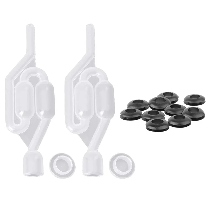 Bubble Airlock S Type Airlock One-way Exhaust Water Seal Valve With Silicon Grommet Beer Wine Fermentation Air Lock Brew
Bubble Airlock S Type Airlock One-way Exhaust Water Seal Valve With Silicon Grommet Beer Wine Fermentation Air Lock Brew