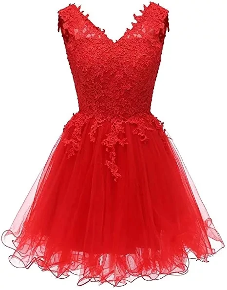 ANGELSBRIDEP V-Neck Tulle Homecoming Dresses Fashion Appliques Mini Vestidos De Festa Special Occasion Graduation Party Gowns
ANGELSBRIDEP V-Neck Tulle Homecoming Dresses Fashion Appliques Mini Vestidos De Festa Special Occasion Graduation Party Gowns