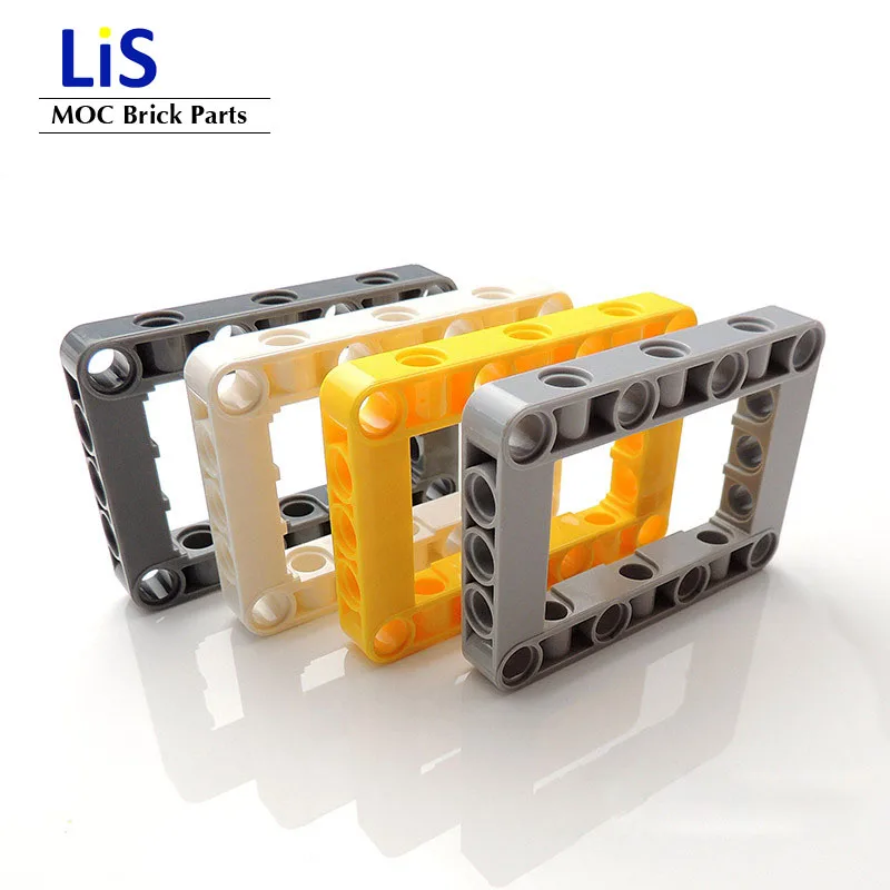 50pcs/lot High-Tech Square Huller Hole 7x5 Hole Thick Liftarm Compatible with logos MOC Brick 64179 Technical Part for Kids Toys
50pcs/lot High-Tech Square Huller Hole 7x5 Hole Thick Liftarm Compatible with logos MOC Brick 64179 Technical Part for Kids Toys