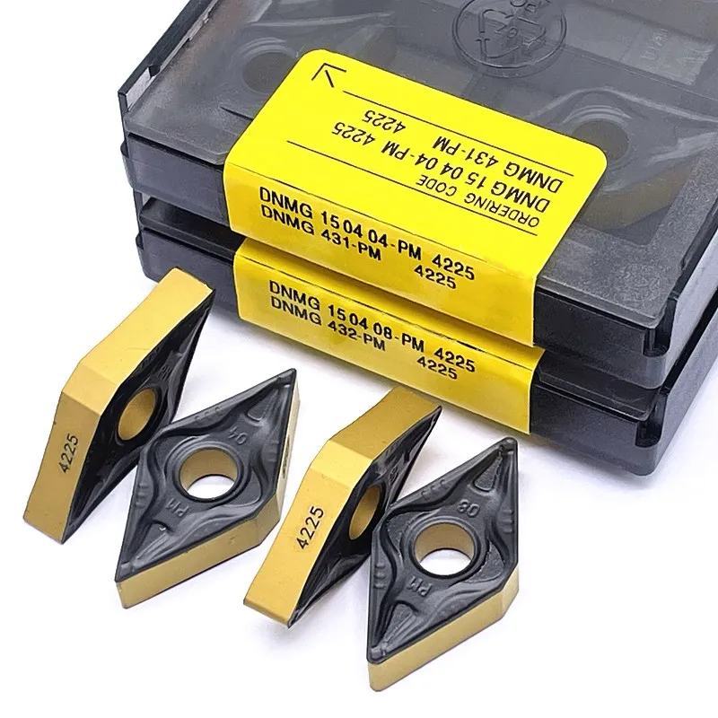DNMG150404 PM4225 DNMG150408 PM 4225 External turning tool CNC machine tool blade carbide blade Steel processing Factory
DNMG150404 PM4225 DNMG150408 PM 4225 External turning tool CNC machine tool blade carbide blade Steel processing Factory
