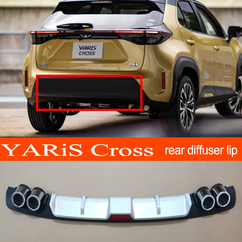 Задний бампер Yaris Cross ABS, серебристый/черный, для TOYOTA Yaris Cross Hatchback
Задний бампер Yaris Cross ABS, серебристый/черный, для TOYOTA Yaris Cross Hatchback